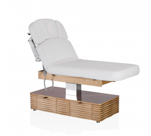 Электрический стационарный массажный стол NESS-C Salon-Oak c электроприводом