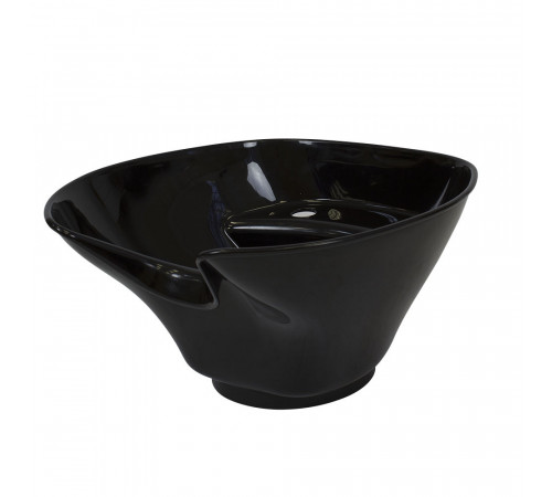 Парикмахерская мойка ЭКО с черной пластиковой раковиной