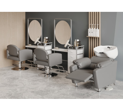 Парикмахерский комплект Амелия (кресло+мойка)