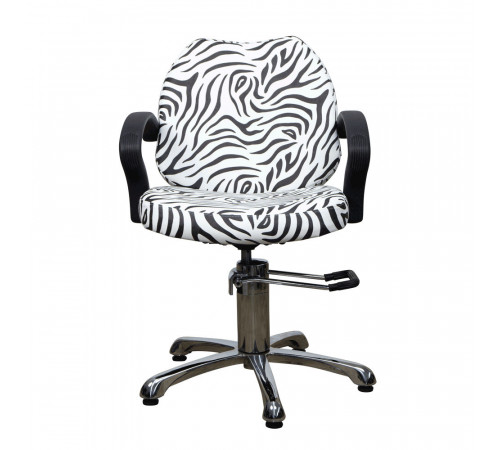 Кресло парикмахерское СОЛО Модерн гидравлика хром