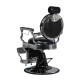 Кресло мужское барбер Ричард с каретной стяжкой