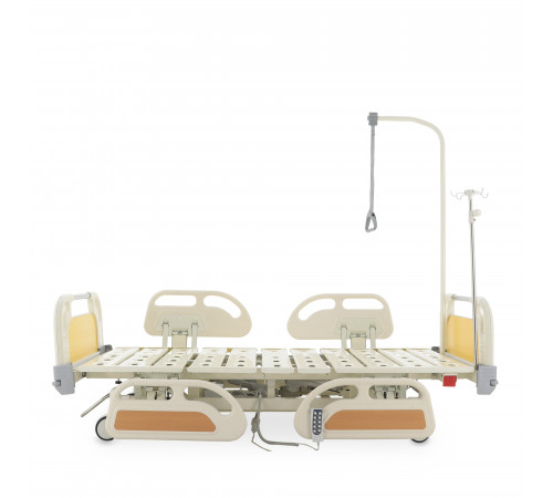 Кровать реанимационная электрическая (5 функций) (МЕ-4019Н-00) с выдвижным ложементом и растоматом CPR+аккумулятор с растоматом