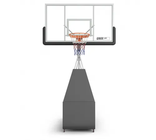 Баскетбольная стойка UNIX Line B-Stand-PC 72"x42" R45 H120-305 см