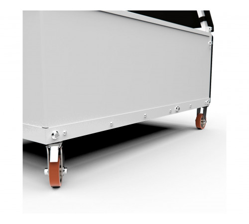 Баскетбольная мобильная стойка DFC STAND56SG 143x80CM поликарбонат (3кор)