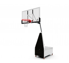 Баскетбольная мобильная стойка DFC STAND56SG 143x80CM поликарбонат (3кор)