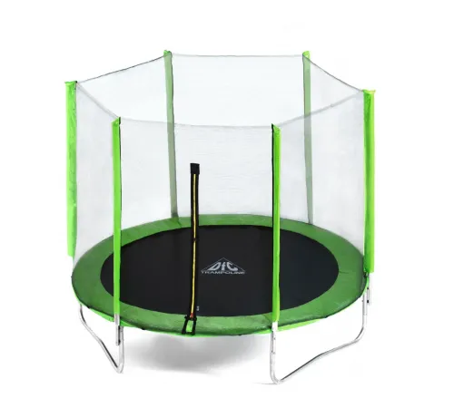 Батут DFC Trampoline Fitness с сеткой 16ft