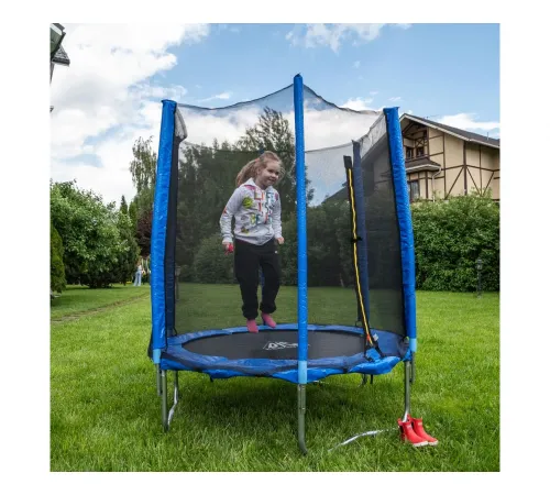 Батут DFC Trampoline Fitness с сеткой 16ft