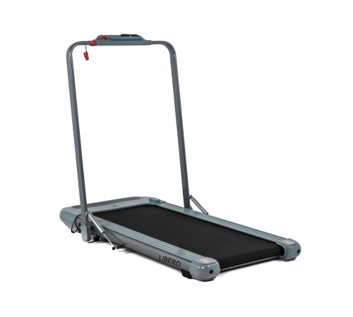 Беговая дорожка DFC LIBERO slim, серебристая T100G