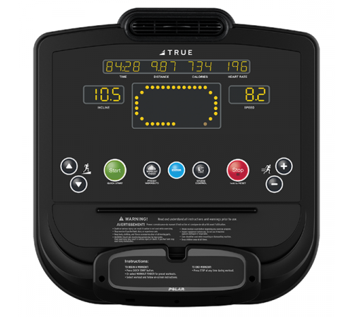 Беговая дорожка TRUE TC400 c консолью Emerge