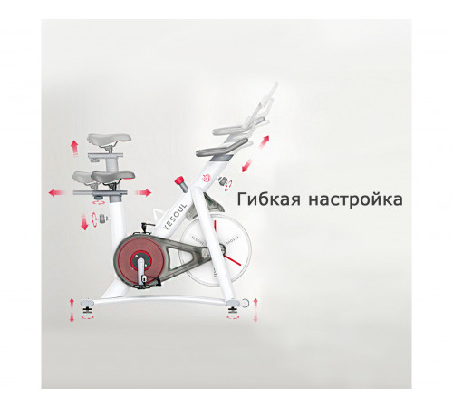 Велотренажер Yesoul S3 PRO WHITE
