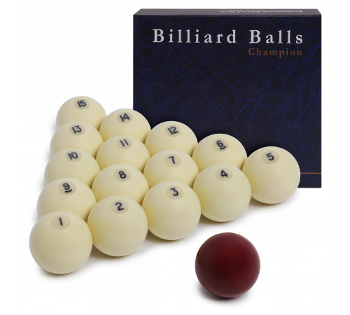 Шары Champion Pro Pyramid Ø60,3 мм Красный Биток