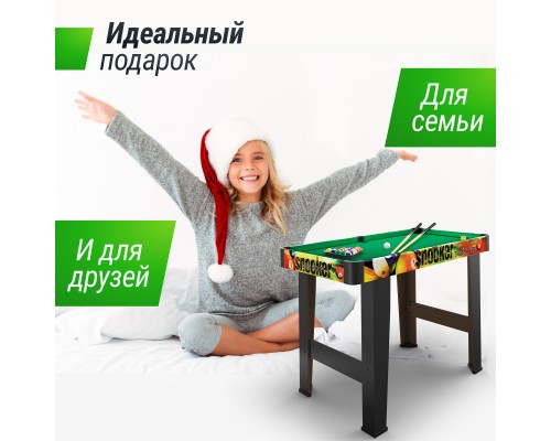 Игровой стол UNIX Line Мини Бильярд (88х47 cм) Color