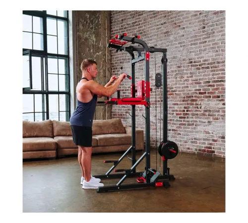 Турник-брусья, тяга сверху DFC HOMEGYM HOMCOM