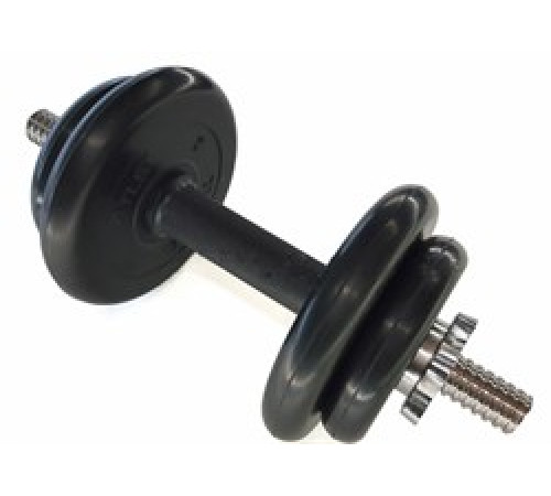 Гантель разборная обрезиненная 10 кг