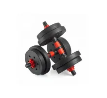 Гантели разборные с грифом, 10 кг. (2 шт. х 5 кг.) VictoryFit VF-DС100