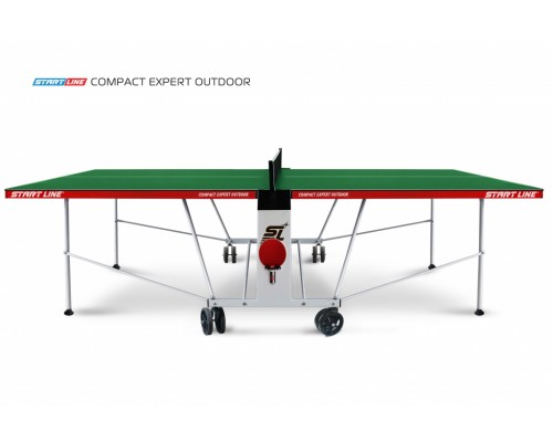 Всепогодный теннисный стол Compact Expert Outdoor green 