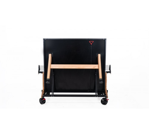 Теннисный стол складной для помещений "RASSON PREMIUM T03 Indoor" (274 х 152,5 х 76 см, натуральный дуб) с сеткой