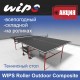 Всепогодный теннисный стол WIPS Roller Outdoor Composite G6 (графит)