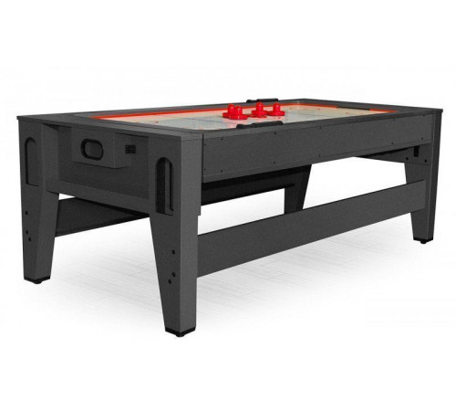 Cтол-трансформер «Twister» 3 в 1 (бильярд, аэрохоккей, настольный теннис, 217 х 107,5 х 81 см, черный)