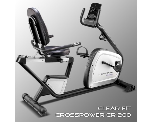 Горизонтальный велотренажер Clear Fit CrossPower CR 200