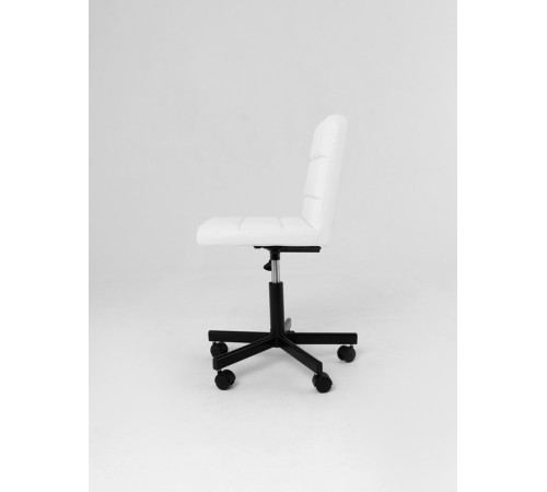 Стул мастера со спинкой на колесах, металл Ирис 