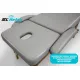 Массажный стол Relax Comfort-М серая кожа (№4)