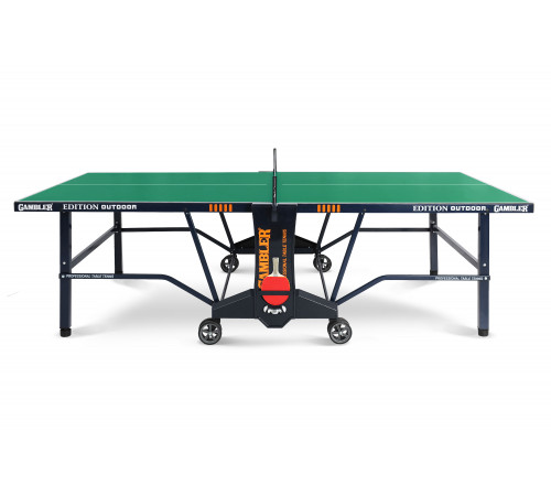Всепогодный премиальный теннисный стол EDITION Outdoor green с зеленой столешницей