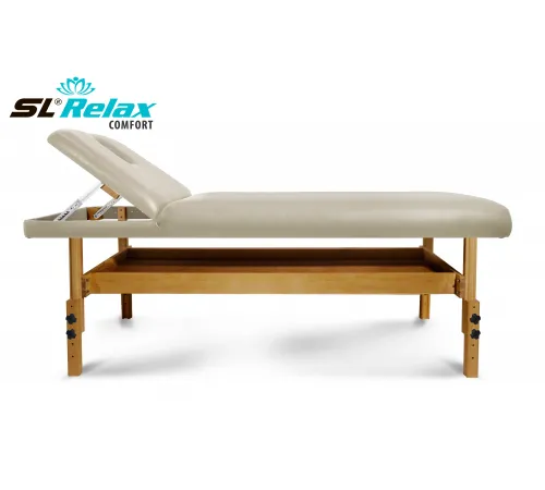 Массажный стол Relax Comfort бежевая кожа (№6)