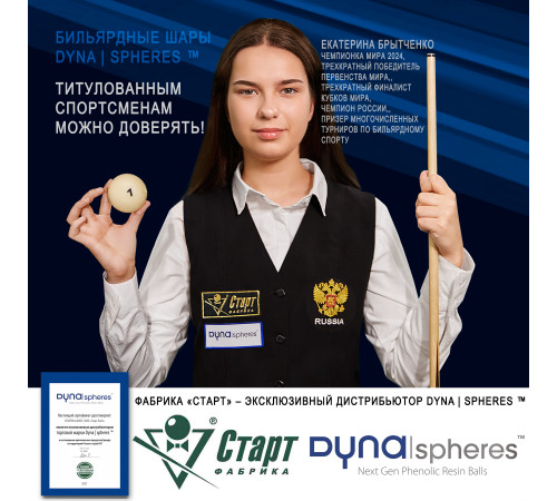 Биток Dynaspheres Prime Pyramid 68 мм Желтый