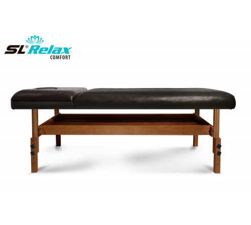 Массажный стол Relax Comfort черная кожа (№6)