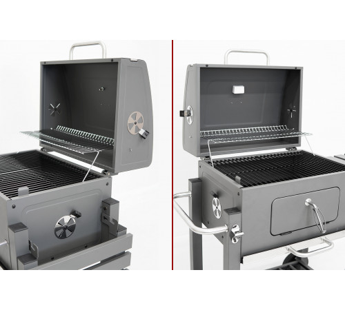 Прямоугольный угольный гриль LOCKER